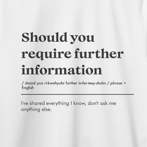 Should you require T-shirt - Image 2