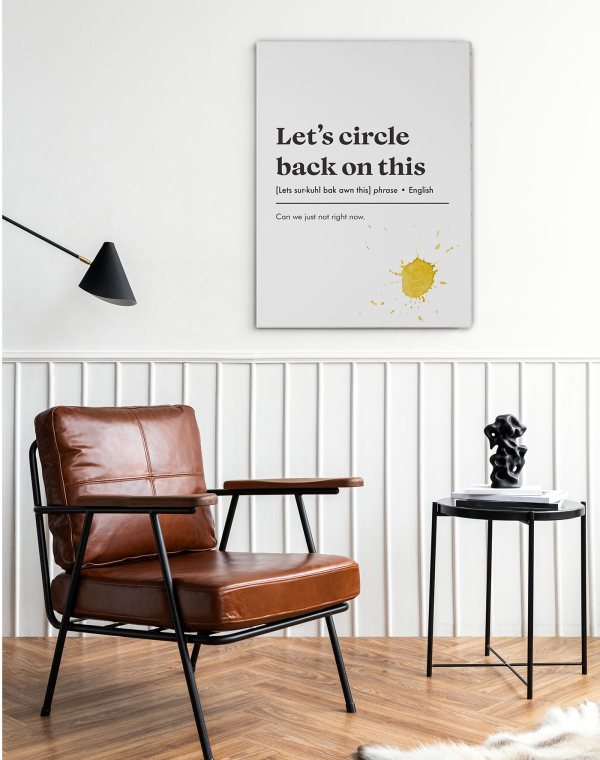 Let's circle back Canvas