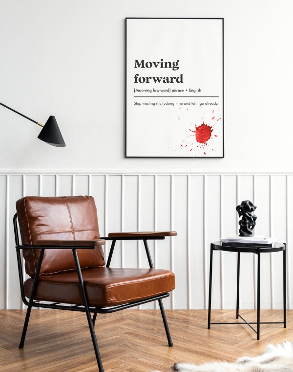 Moving forward Poster