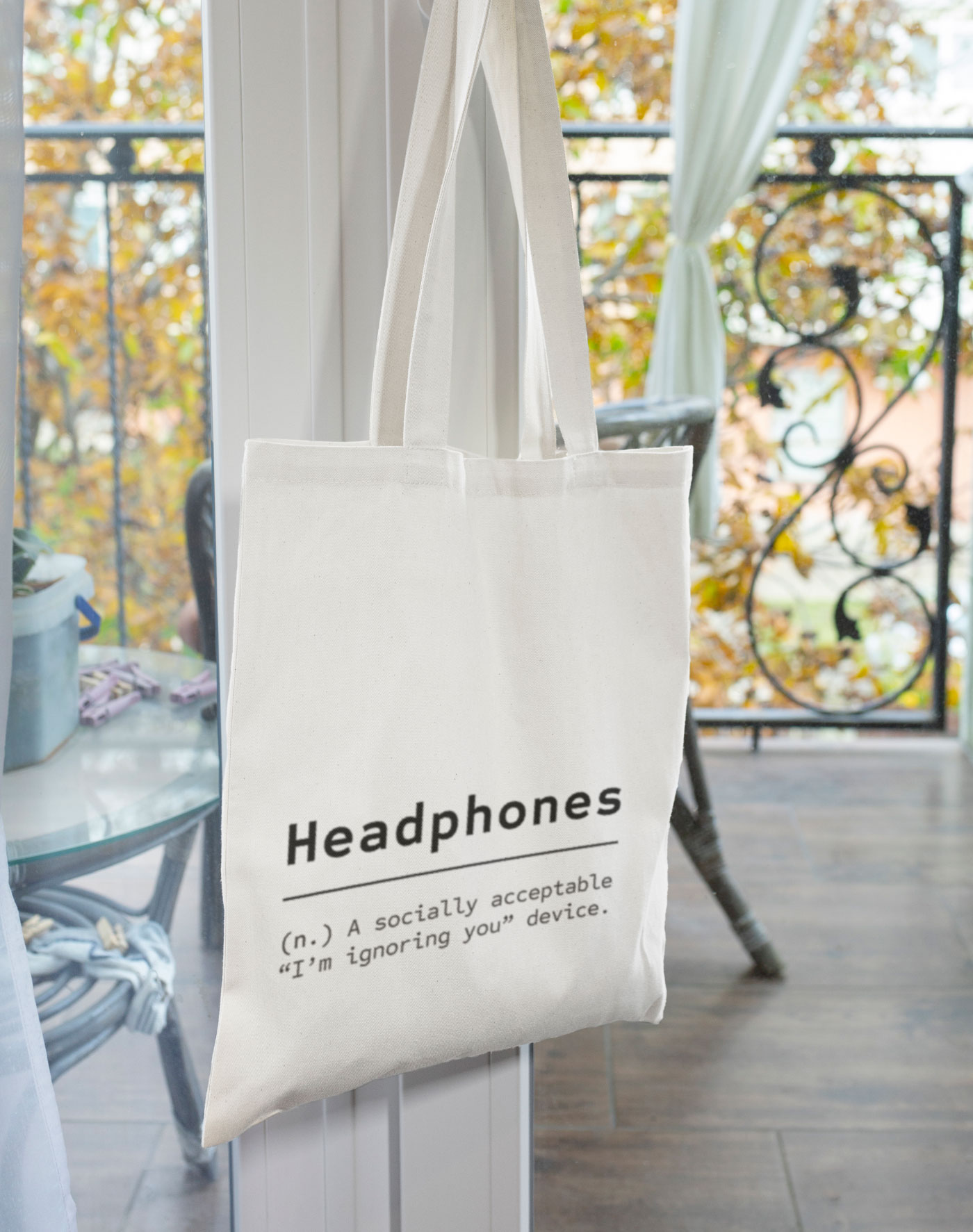 Headphones ToteBag