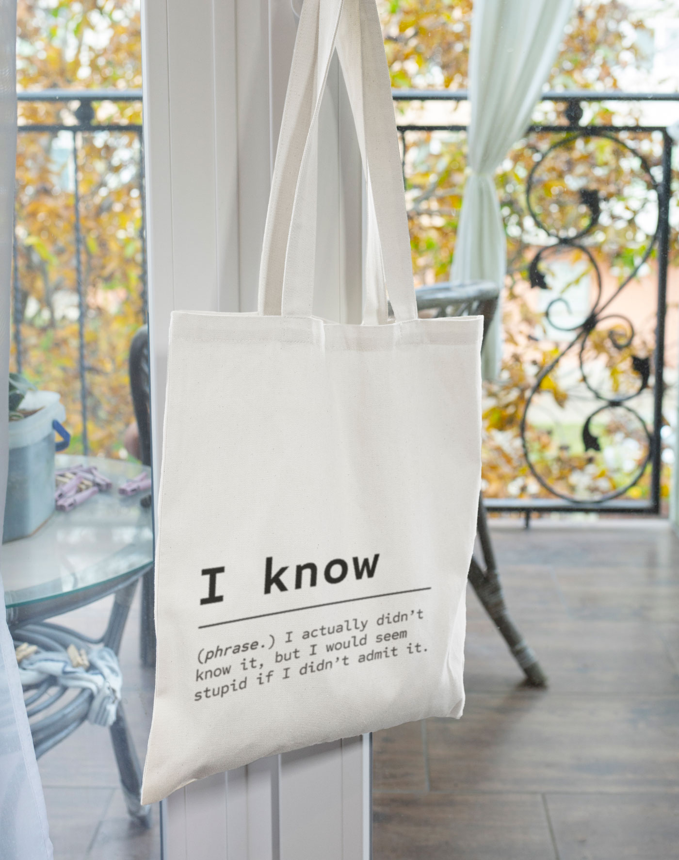 I Know ToteBag