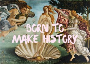 Born to Make History Canvas - Image 2