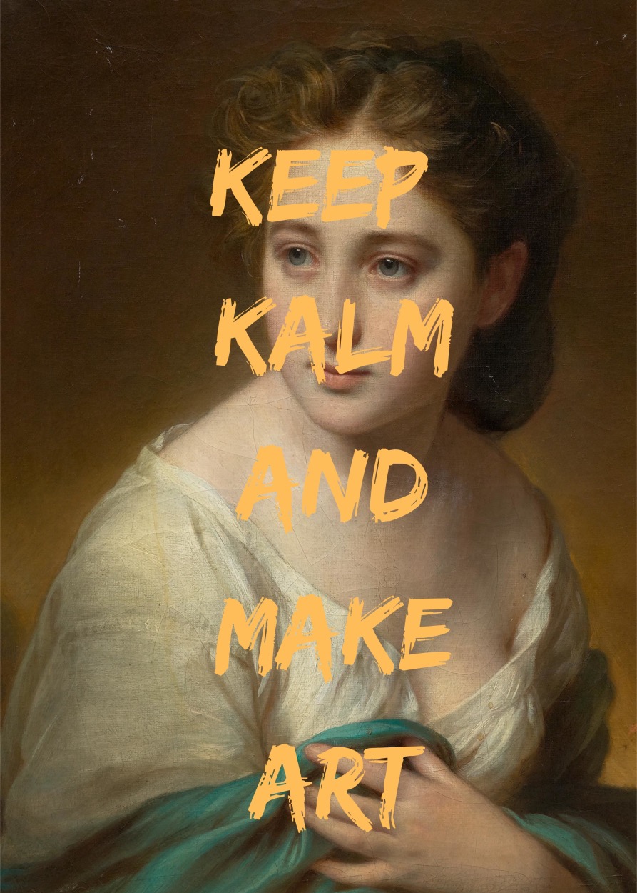 Keep kalm Canvas - Image 2