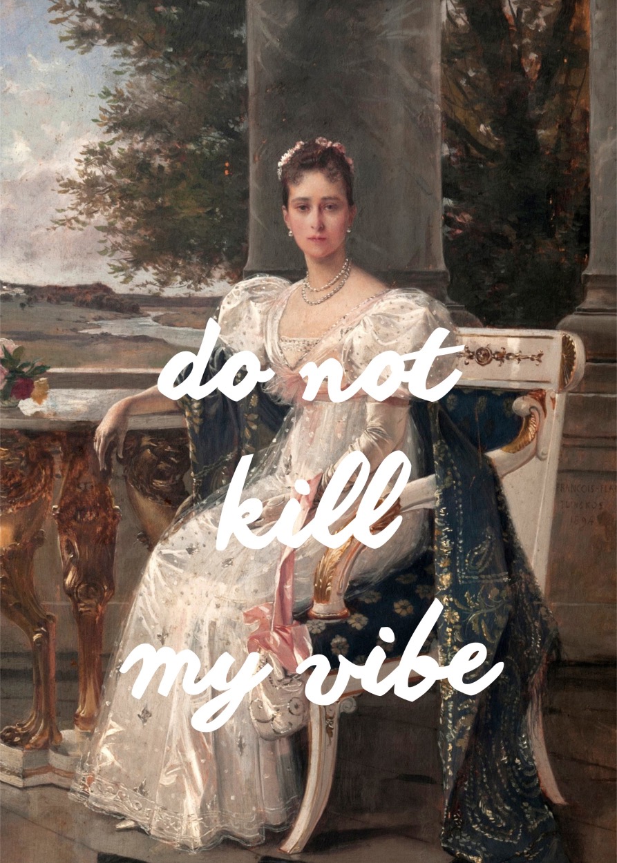 Do not kill my vibe Canvas - Image 2