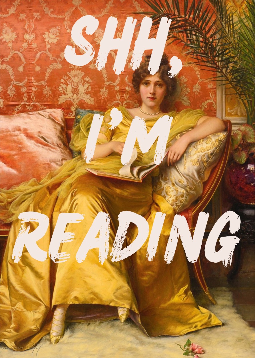 Shh,I'm reading Poster - Image 2