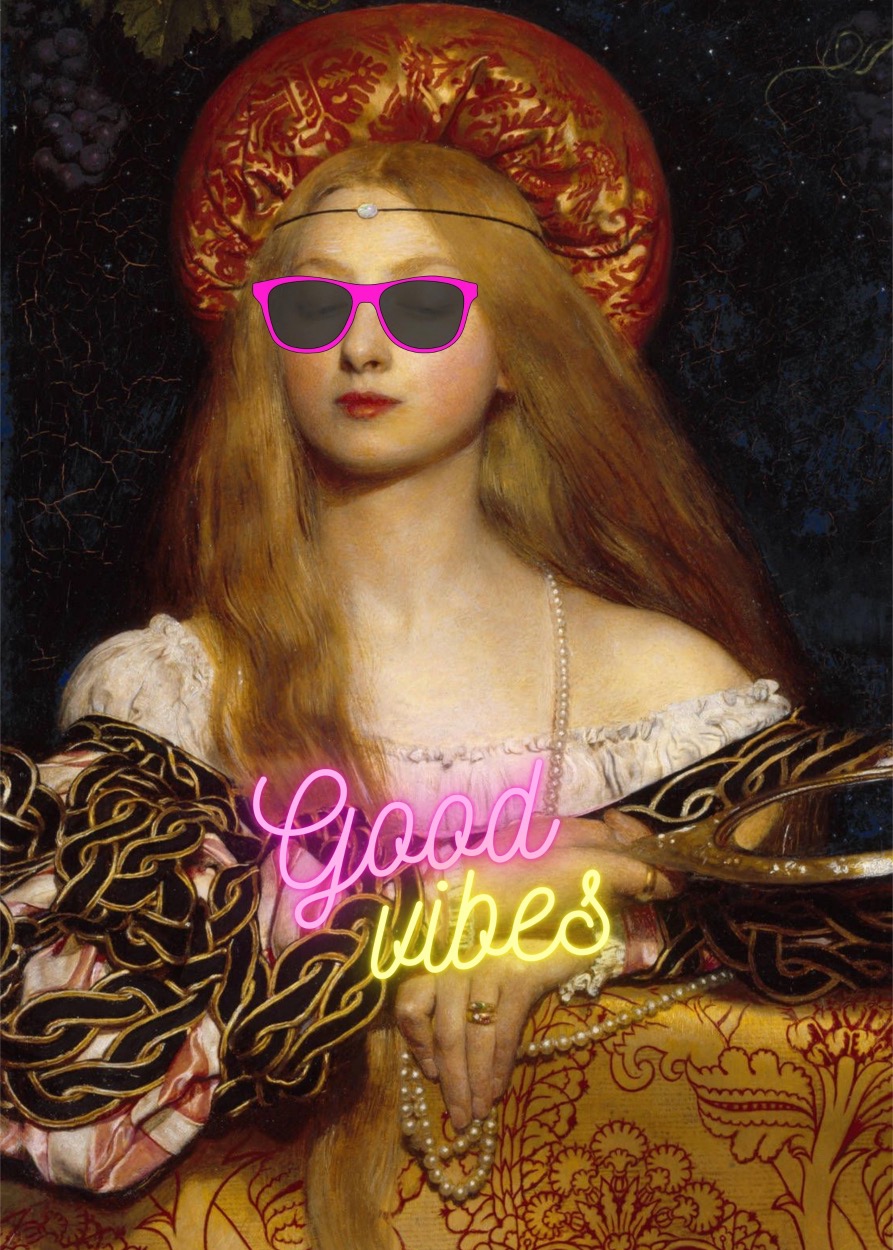 Good vibes Canvas - Image 2