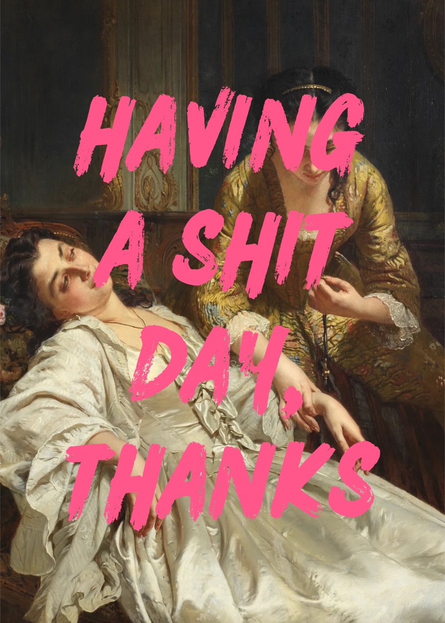 Having a s**t day Poster - Image 2