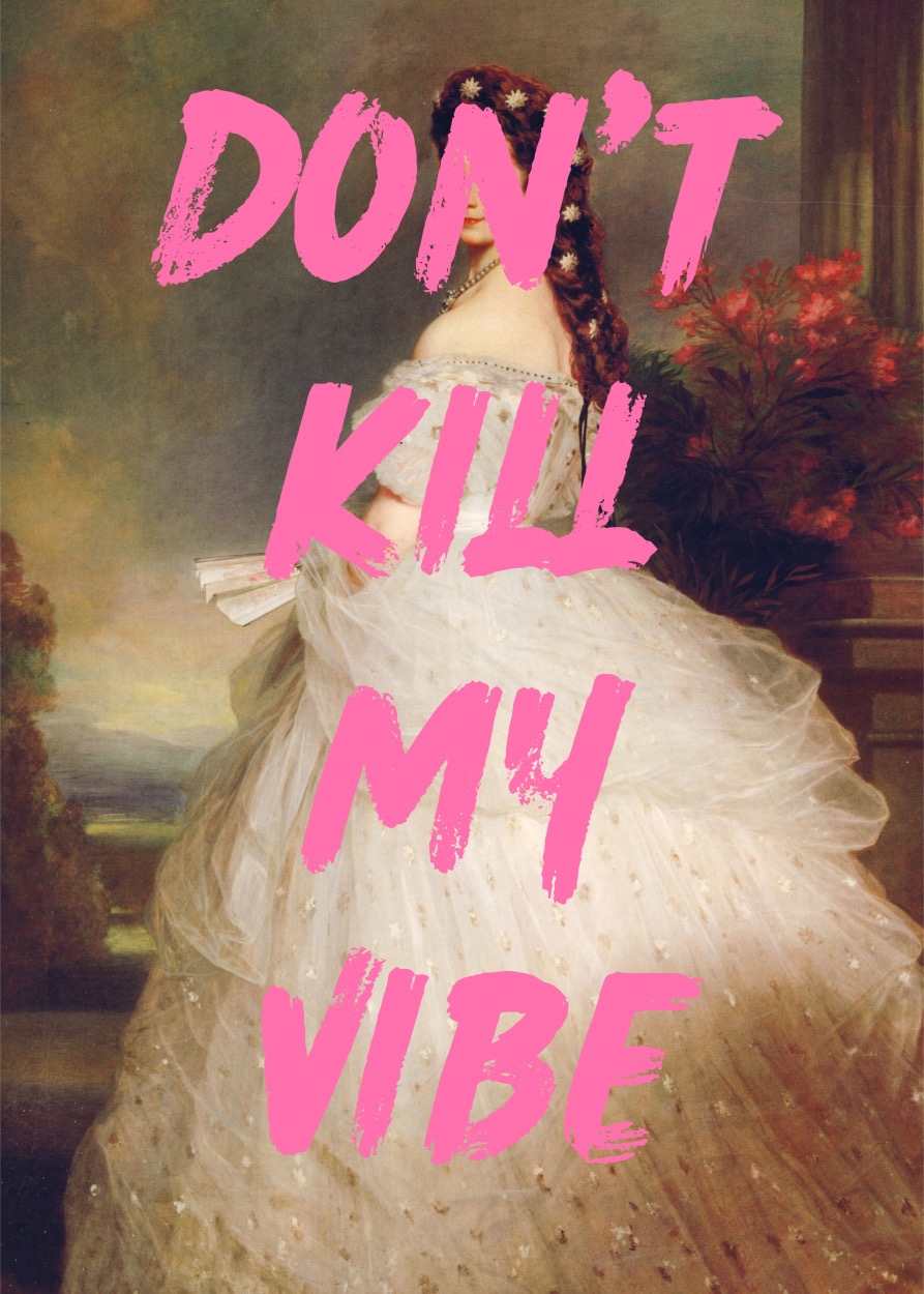 Don't kill my vibe Canvas - Image 2
