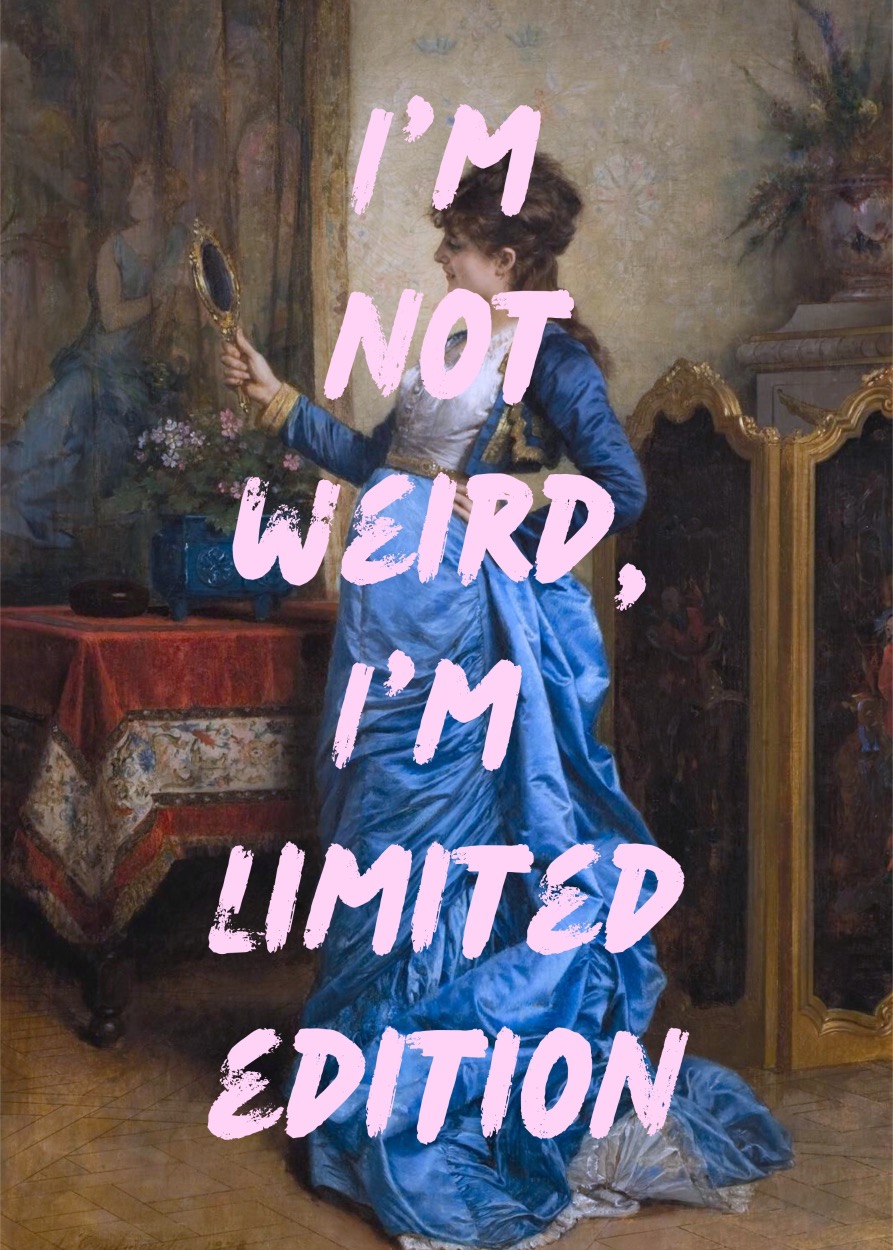 I'm not weird Canvas - Image 2