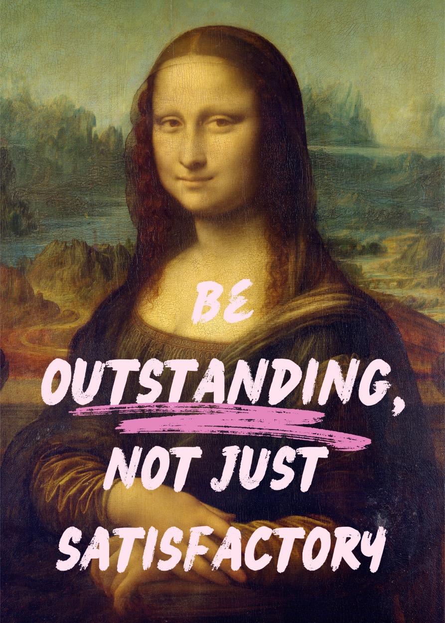 Be outstanding Poster - Image 2