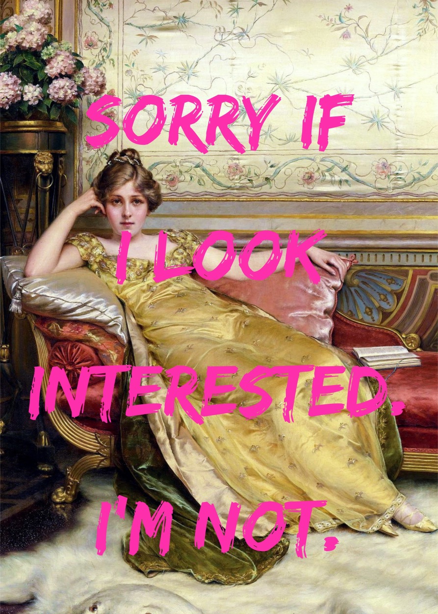 Sorry if I look Poster - Image 2