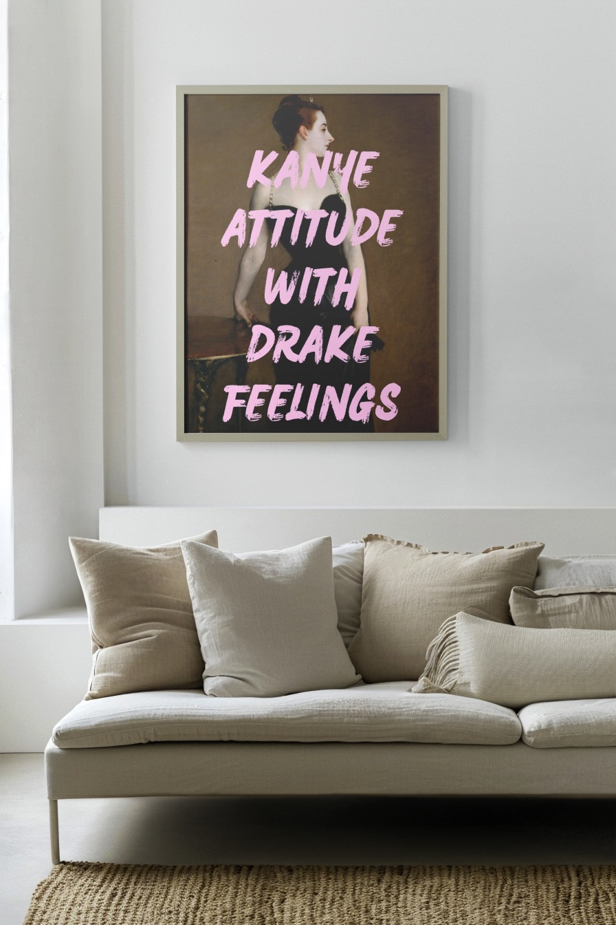 Kanye Attitude Poster
