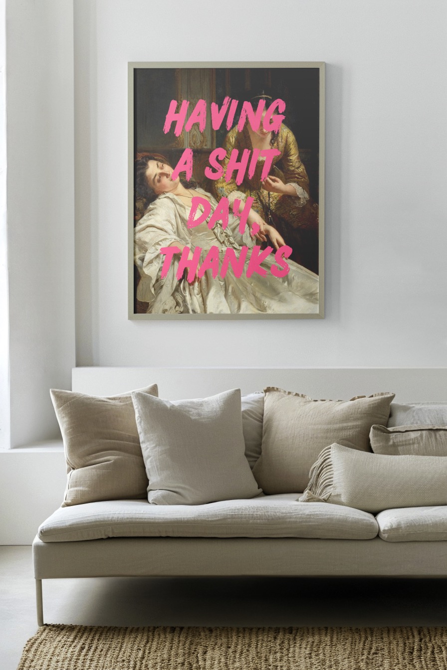 Having a s**t day Poster