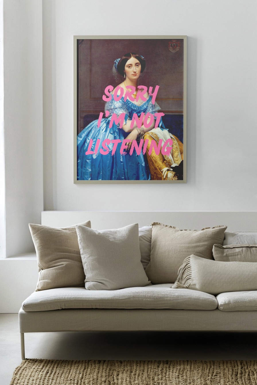 Sorry I'm not listening Poster