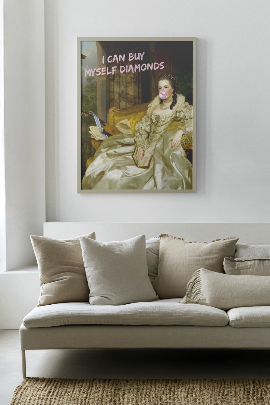 I can buy Myself diamonds Poster