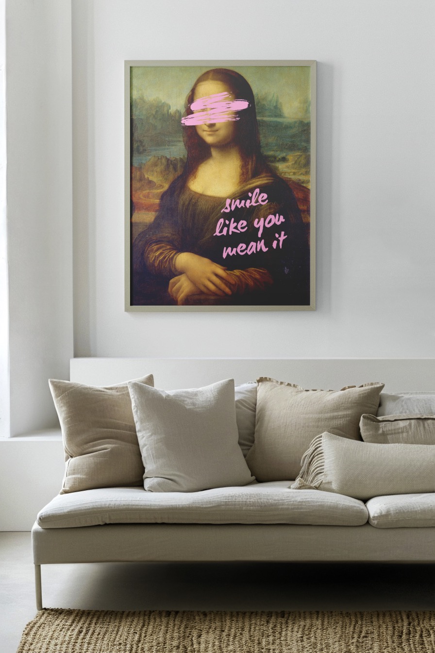 Smile like you mean it Poster