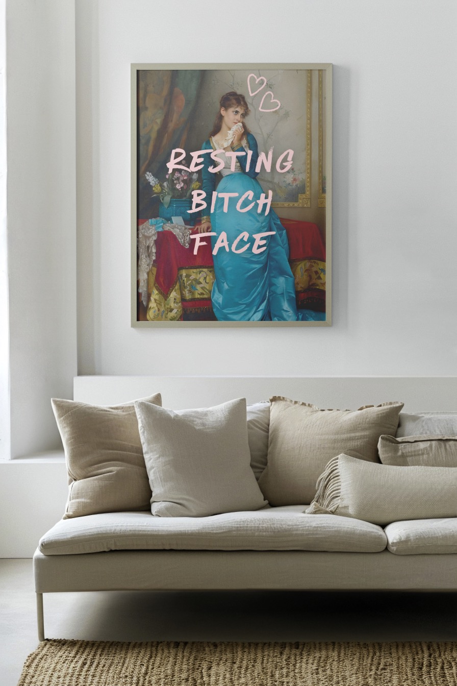 Resting Poster