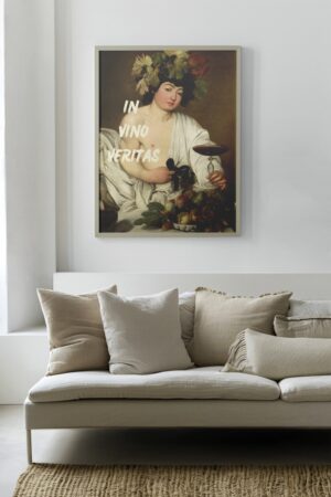 In vino veritas Poster