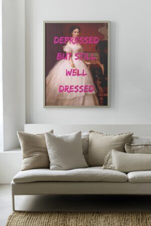 Depressed but still Poster