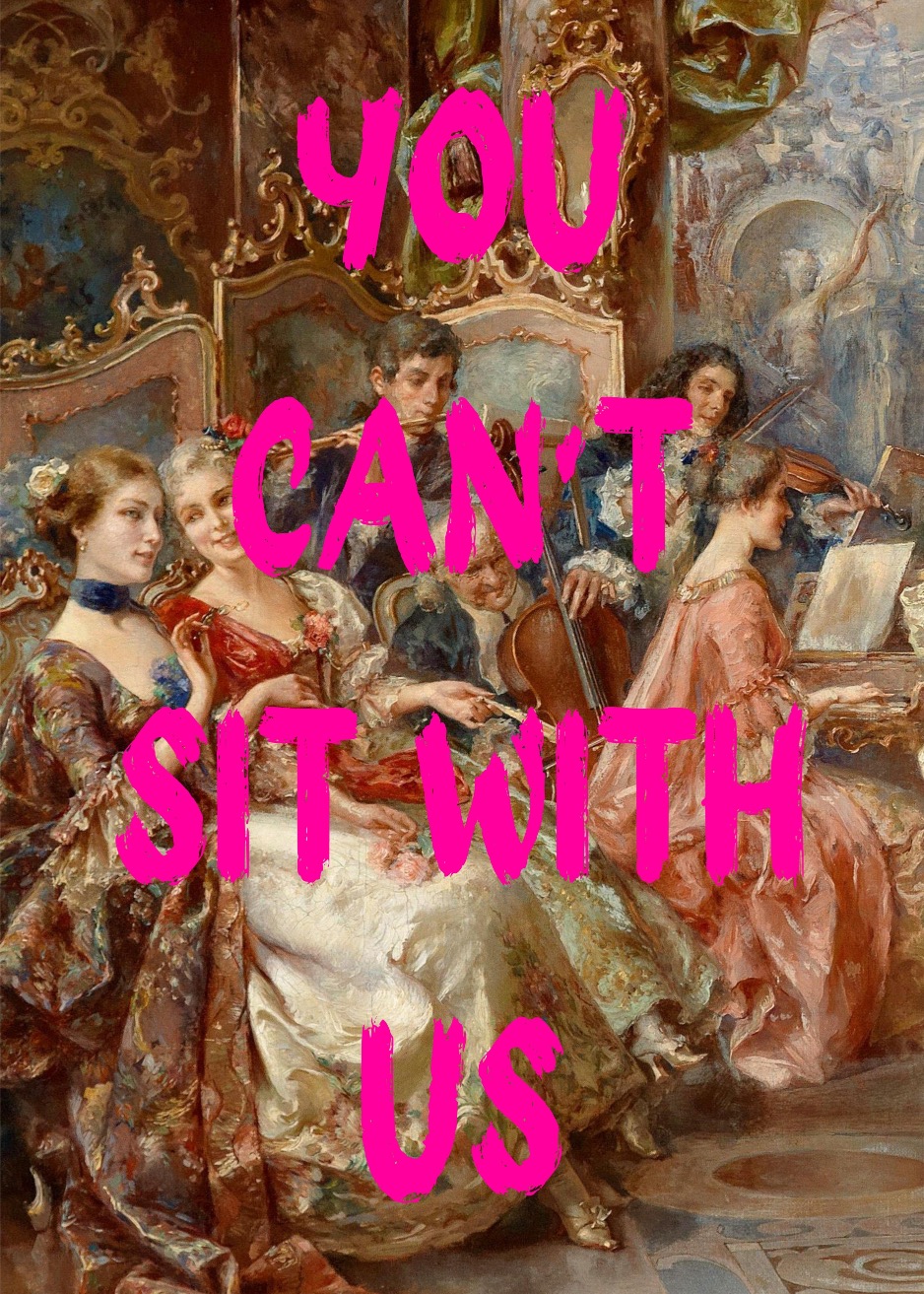 You cant sit with us 3 Poster - Image 2