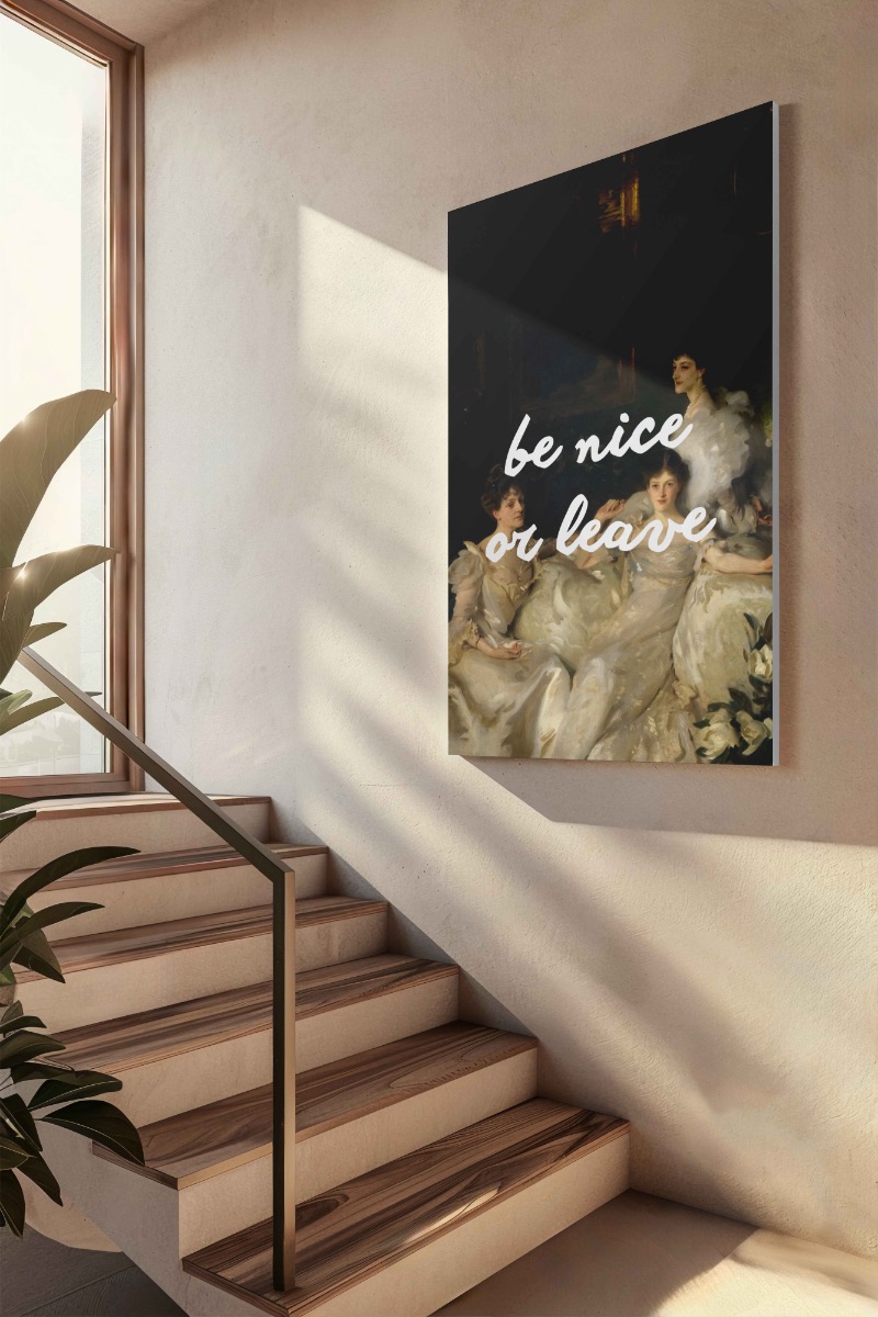 Be nice or leave Canvas