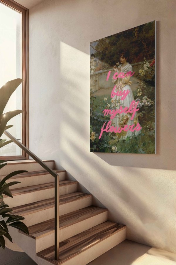 I can buy Myself flowers 2 Canvas
