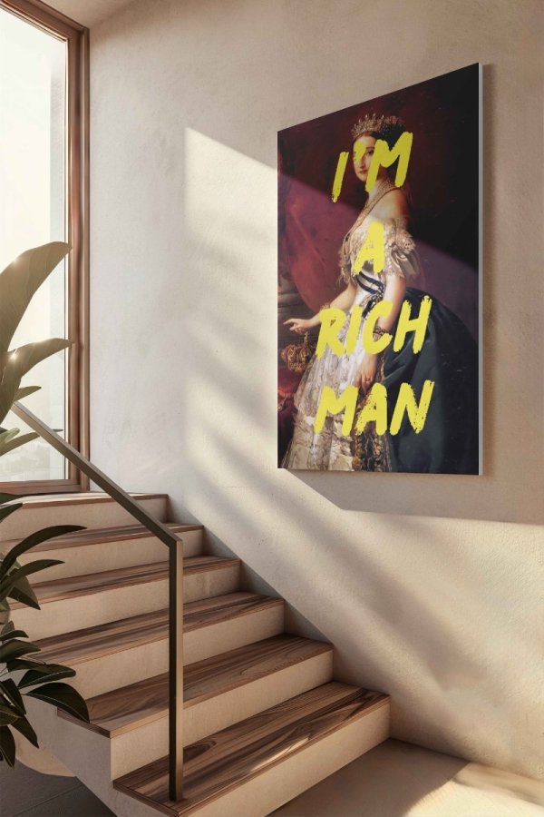 I'm a rich man 2 Canvas