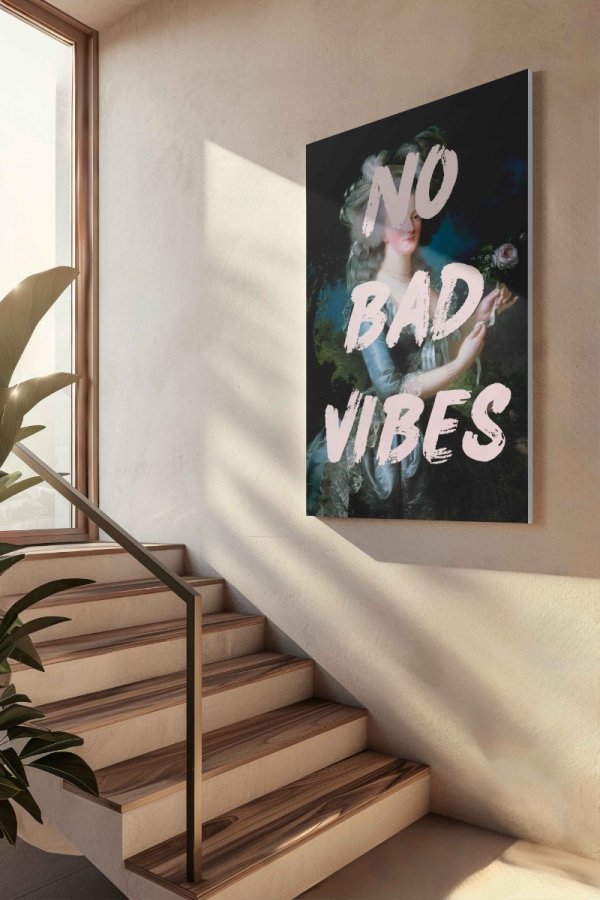 No bad vibes Canvas
