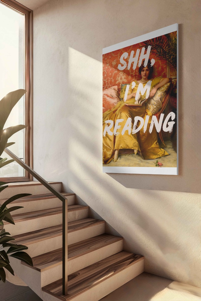 Shh, I'm reading Canvas