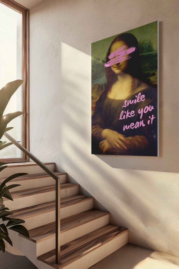 Smile like you mean it Canvas