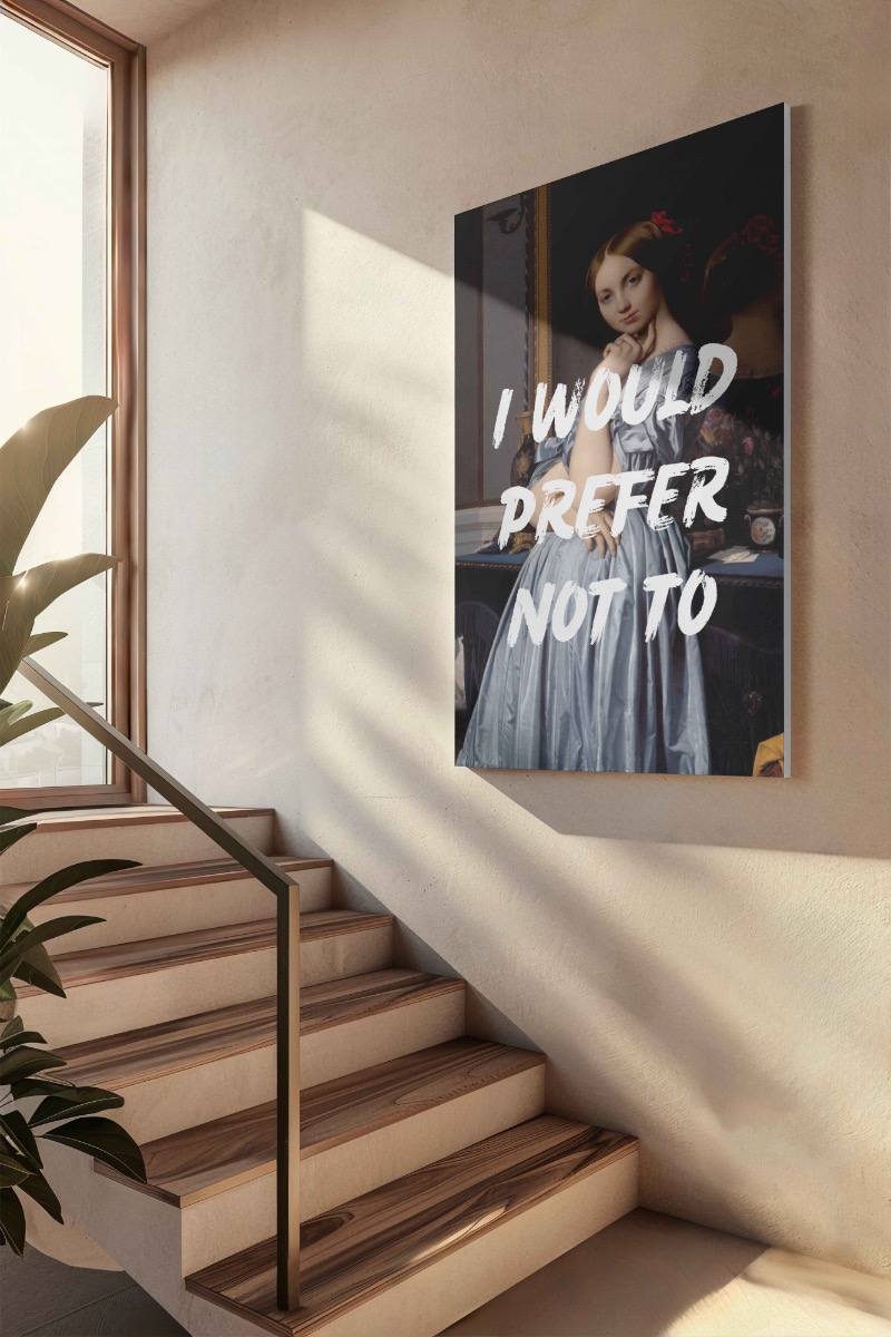 I would prefer not to Canvas