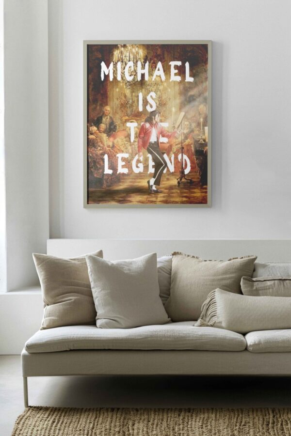 Michael is the legend Poster