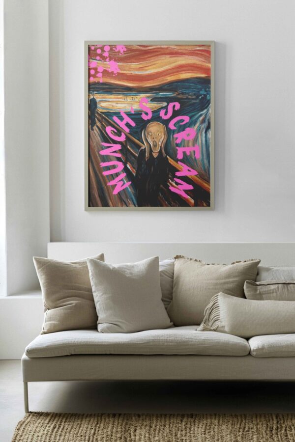 Munch scream Poster