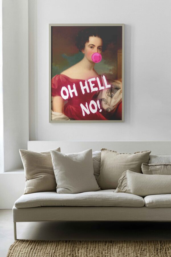 Oh hell no ! Poster