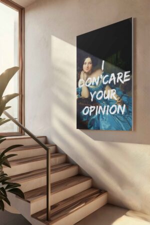 I don'care your opinion Canvas