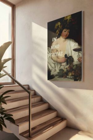 In vino veritas Canvas