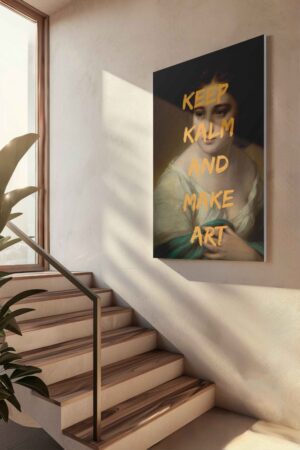 Keep kalm Canvas