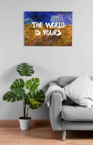 The world is yours Canvas