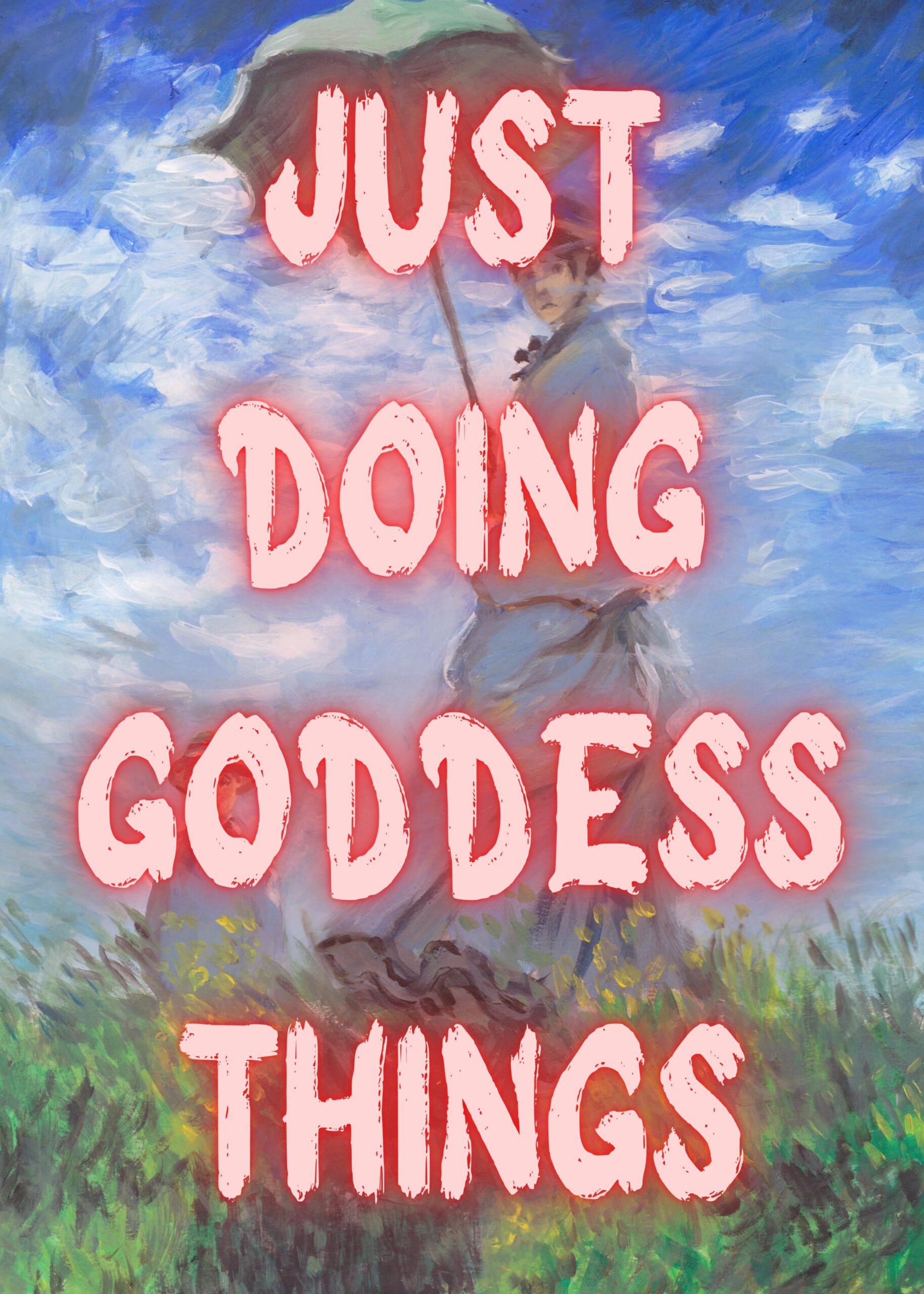 Just doing Goddness things Canvas - Image 2