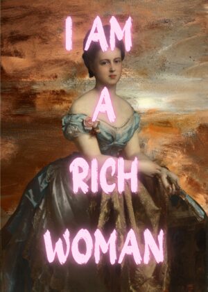 I am a rich woman Canvas - Image 2