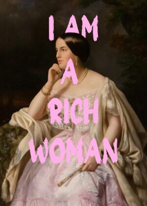 I am a rich woman 2 Canvas - Image 2