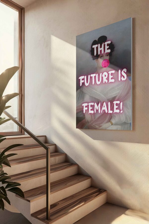 The future is female Canvas