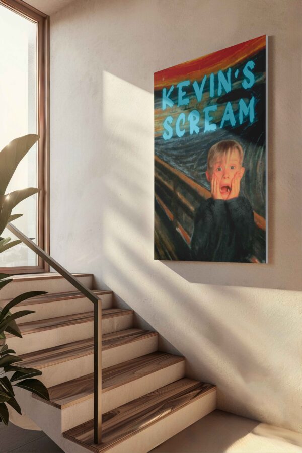 Kevin Scream Canvas