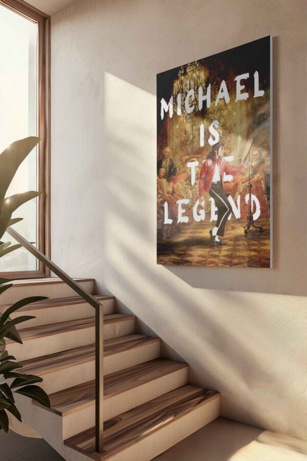 Michael is the legend Canvas