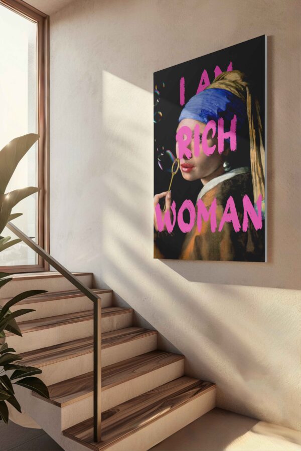 I am a rich woman 4 Canvas