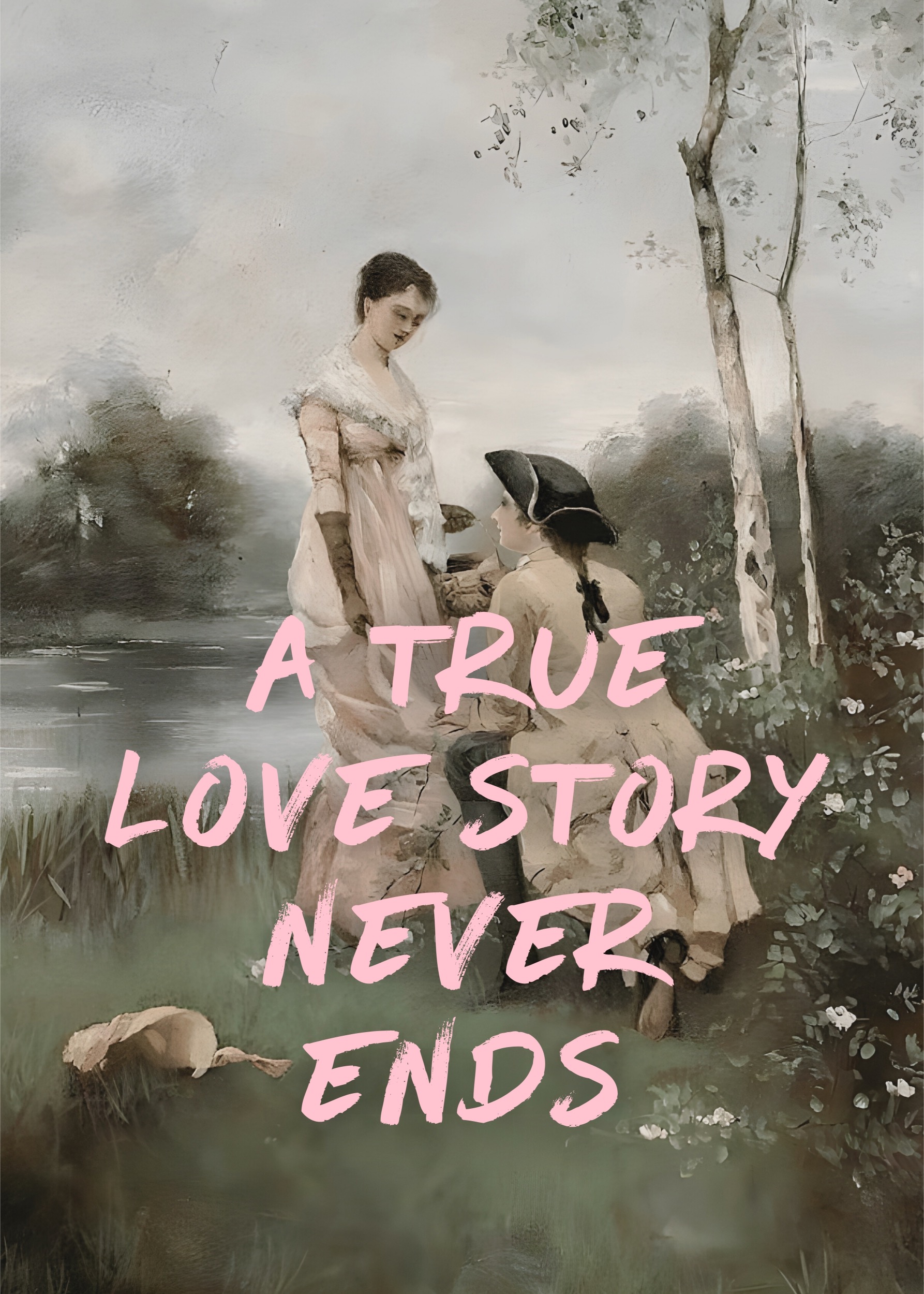 True love story never ends Poster - Image 2