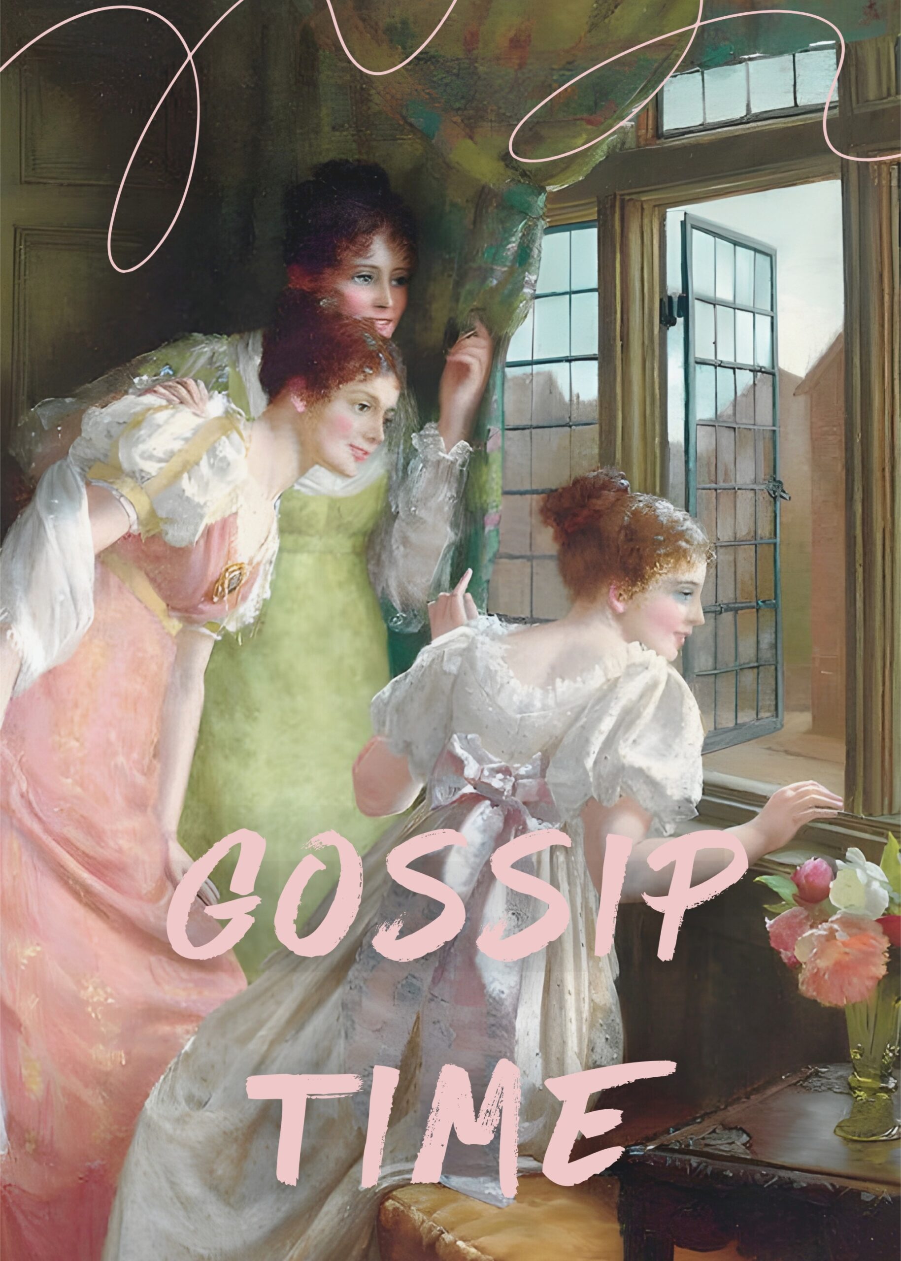 Gossip time Poster - Image 2