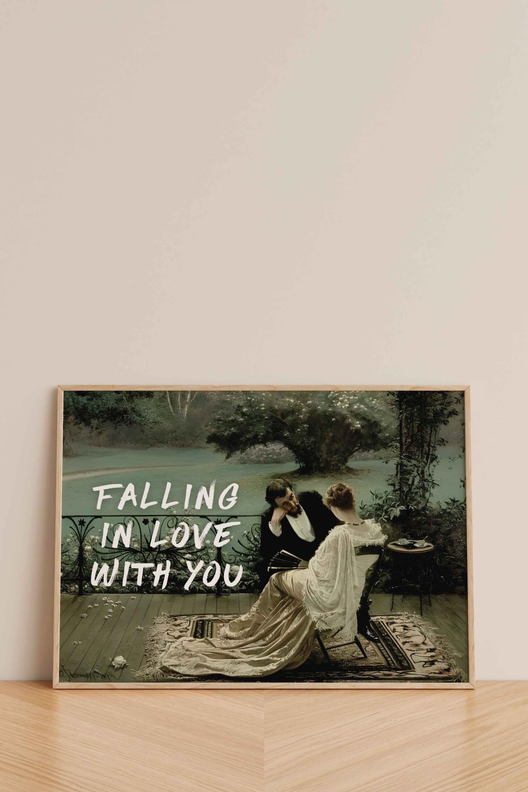 Falling in love Poster