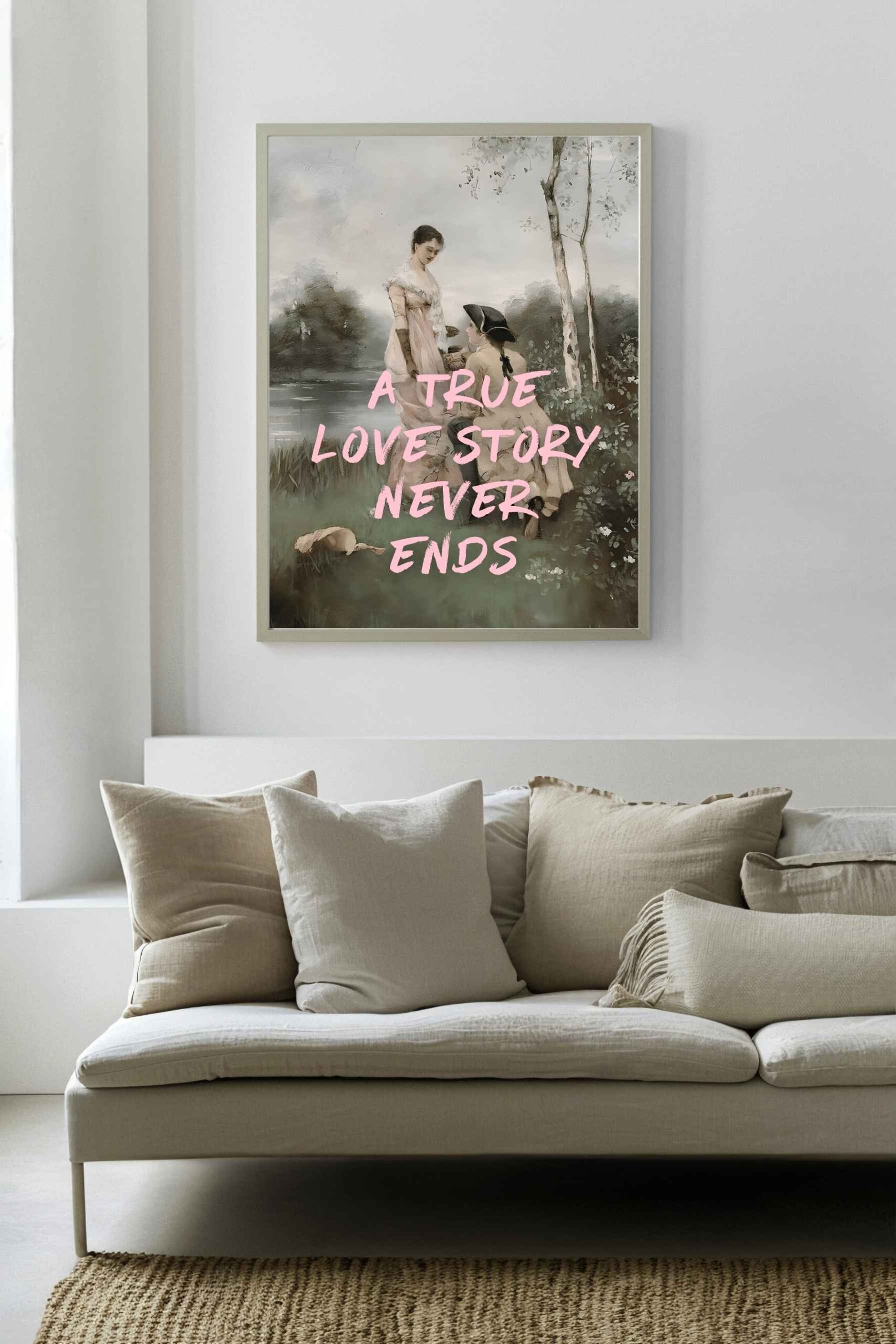 True love story never ends Poster