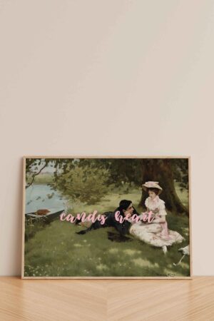Candy heart Poster